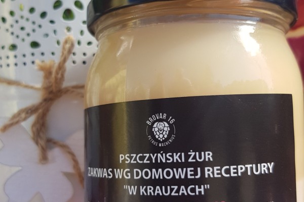 Zakwas wg domowej receptury Pszczyński Żur 1