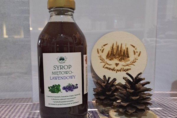 Syrop lawendowo-miętowy 1