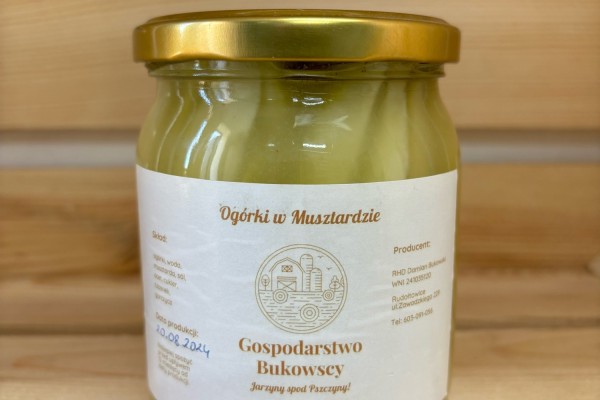 Ogórki w musztardzie 1