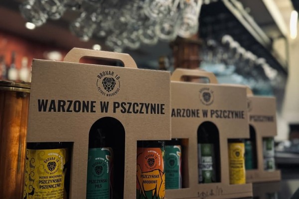 Piwo rzemieślnicze Pszczyńskie miodowe 4